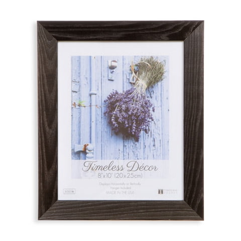 Timeless Decor Shea 8 x 10 Wood Picture Frame: Black