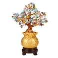 thumbnail image 1 of GUOOL Feng Shui Crystal Money Tree Wooden Base for Office, Front Door, Living Room Multicolour, 1 of 7
