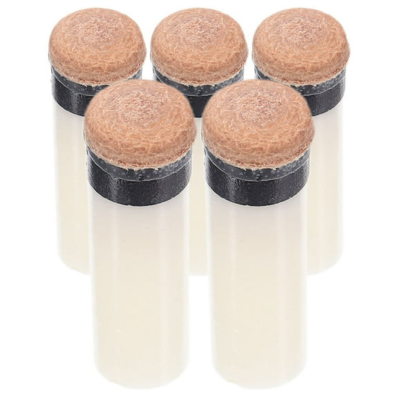 Zehuanyu 5pcs Billiard Cue Tips Screw-On Pool Cue Tip Replacement Kit Small Replacement Cue Tip For Pool Sticks Billiard Pool Cue Accessories