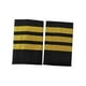thumbnail image 5 of Charreteras de aerolíneas,Barras de uniformes profesionales para aviación,Hombreras,insignias,deslizadores,charreteras,Insignias de uniforme de avión Rayas de hombro del conductor,Accesorios, 5 of 10