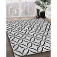 thumbnail image 3 of Ahgly Company Machine Washable Indoor Square Transitional Ash Gray Area Rugs, 5' Square, 3 of 7