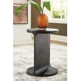 thumbnail image 2 of Signature Design by Ashley Adderley Accent Table - Black Mango Wood Finish with Sandblasted Effect, 2 of 6