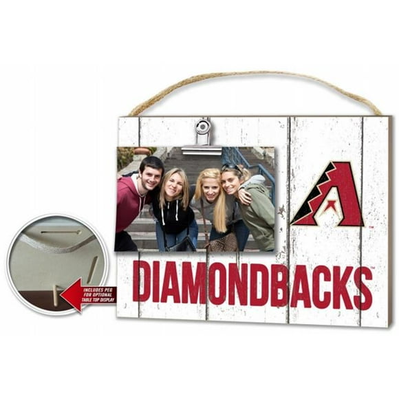 Arizona Diamondbacks Clip It Weathered Logo Photo Frame