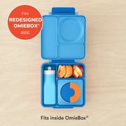 OmieBottle for OmieBox - Silicone liquid hydration accessory with straw - Blue by OmieLife
