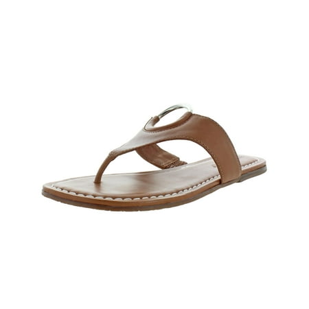 

Bernardo Women s Mallory Antique Leather O-Ring T-Strap Sandals