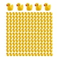 thumbnail image 1 of 100/200 Pcs Mini Canards en Caoutchouc Miniatures Canards en Résine Jaunes Petits Canards, 1 of 1