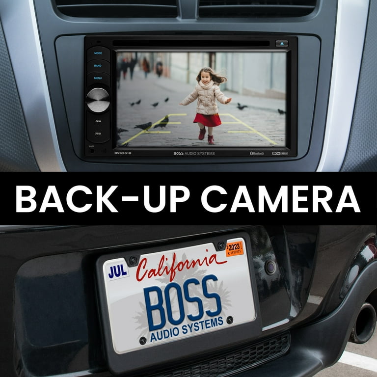BOSS Audio Systems BVB9351RC Car DVD Player, Rearview Camera