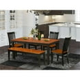 thumbnail image 2 of Atlin Designs 6-piece Wood Dining Set in Black/Cherry, 2 of 8