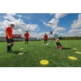 thumbnail image 4 of Kwik Goal Flat Round Marker (Pack Of 10), Yellow, 4 of 5