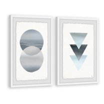 Dark Meets Light Diptych, Art Prints, 24.00" x 1.50"