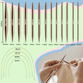 thumbnail image 6 of Yarniss Aluminum Interchangeable Circular Knitting Needles Set with Accessories, 13 Pairs (3.0mm - 10.0mm), 6 of 8