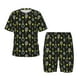 thumbnail image 1 of Balery Tennis Rackets Conjunto de Pijama Infantil de Manga Corta con Estampado – Ropa de Dormir de Algodón Suave-Small, 1 of 6