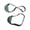 Green, variant on Shoe Toe Cover Wear Resistant Nylon Silicone Silicone Toe Guard with Adjustable Strap For Children Daily Walking Riding