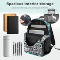 thumbnail image 5 of Yuyamidu 3D Football School Backpack for Boys 5-7 Cool Bookbag Primary School Bag High School Backpack with Adjustable Padded Straps, 5 of 7