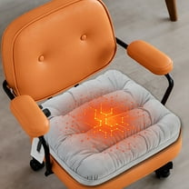 Heated Seat Cushion,Office Chair Cushions Butt Pillow for Long Sitting,Non-Slip Sciatica & Back Coccyx Cushion for Tailbone Pain Relief Heated Chair Pad,Seat Warmer for Home Seat Cushion