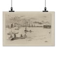 thumbnail image 2 of Print: The Thames Towards Erith, 1800, 2 of 4