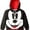 Black, variant on Disney Toddler Boys' Mickey Mouse Costume Hoodie, Black, 5T