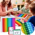 thumbnail image 1 of IMENGL Ensemble de Cartes de Flash Mathématique + Jeux de Mathématique Populaires pour Enfants de 8 Ans, Cartes de Multiplication de Cartes de Flash, Manipulatives Mathématiques, Activités Maternelles pour Tout-Petits 1-3 Ans, Aimants pour Réfrigérateur, Animateur, 1 of 9