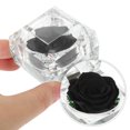 thumbnail image 2 of HLONK Fleurs Cadeau pour la Saint-Valentin le Bouquet de Roses Roses Noires Préservées, 2 of 8