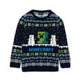 thumbnail image 1 of Minecraft Chandails de Noël Laids en Laine pour Garçons/filles Creeper, 1 of 6