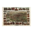 thumbnail image 6 of 1891 Map of Los Angeles California - Vintage Map Wall Art - Los Angeles Map Art - Population 65,000 with Illustration and Index - Old Map Los Angeles Decor, 6 of 8