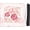 Pink and Ivory Peony31.5"x31.5", variant on Mahjong Mat Ships Rolled, Non-Slip Rubber Mahjong Mats for Mah Jongg Sets
