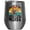 Silver, variant on Silence Is the Worst of Noise, Music Lover or Musician Quote feat. Musical Instruments, White 12oz Wine Tumbler