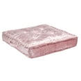 thumbnail image 3 of SAFAVIEH Belia Solid Floor Pillow, 25" x 25", Blush, 3 of 6