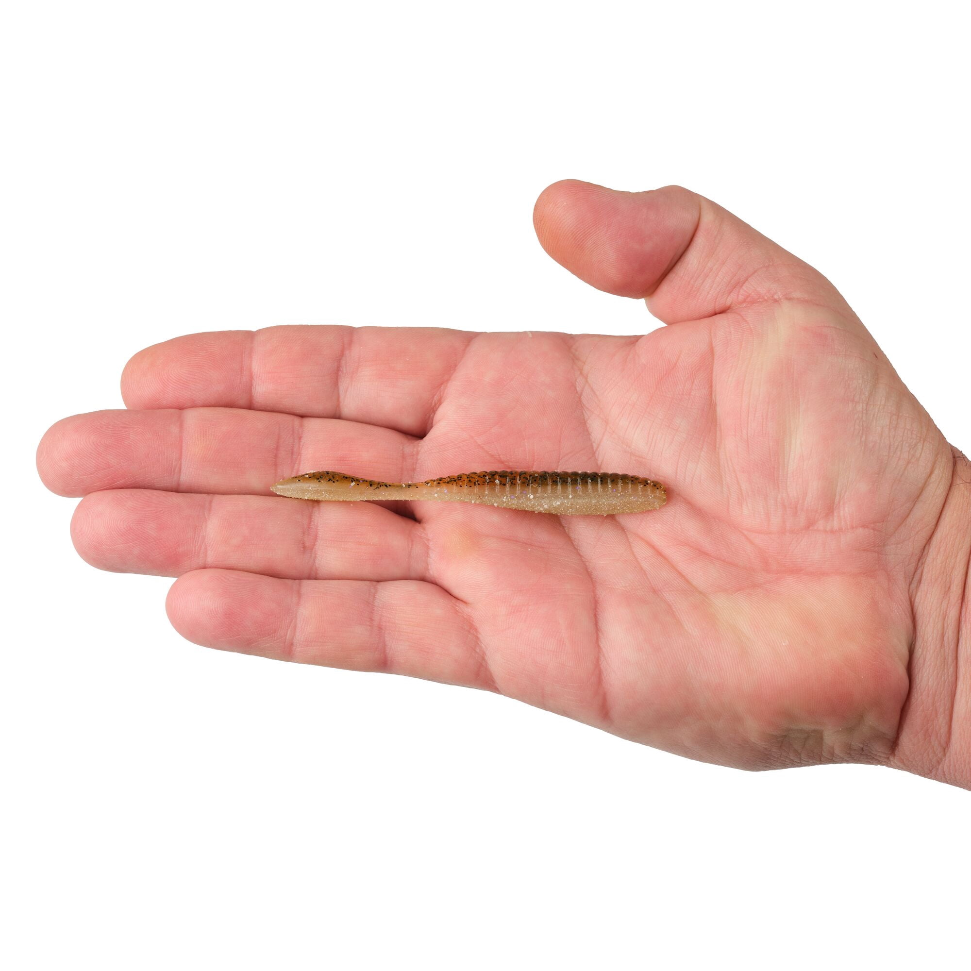 Berkley Lab Series™ Flat Worm, 3.6 in, Wakasagi (10 Count)