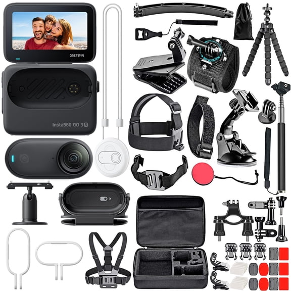 Cámara de acción Insta360 GO 3S 128 GB 4K Bundle It Better