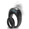 thumbnail image 1 of Xbonp Vibrating Penis Ring with Adjustable Buckle, Rechargable Penis Vibrator Stretchy Silicone, 1 of 5