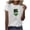 #0351-White, variant on Uootdi St. Patrick's Day Tops for Women Short Sleeve Crewneck Green Glitter Print Casual Loose Fit Patriotic Graphic Tees Gift