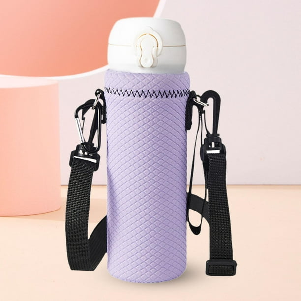 Colaxi Neoprene Water Bottle Carrier Water Bottle Pouch Sleeve Insulated Kettle Pouch Drink Bottle Bag for Sports Outdoor Activities Light S Walmart
