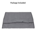 thumbnail image 6 of Jinswick 5-Pockets Non-Slip Couch Sofa Chair Armrest organizer Remote Control Clutter Organizer ，Armchair Caddy For Smart Phone, Book, Magazines, Ipad, TV Remote Control Holder 2-Pack,Grey, 6 of 7