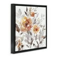 thumbnail image 3 of Stupell Industries Contemporary Energetic Florals on White Black Floating Frame Canvas Art, 18 x 18, by Carol Robinson, 3 of 8