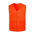 thumbnail image 2 of DIOAZUD Women Men Volunteer Activity Vest Lightweight Button Down Vests Supermarket Uniform Vests Clerk Workwear with Pockets, 2 of 7