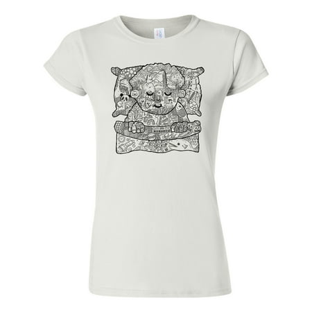 Junior Daydream Dream Doodle Imagination Salih Gonenli Artworks Funny DT T-Shirt Tee