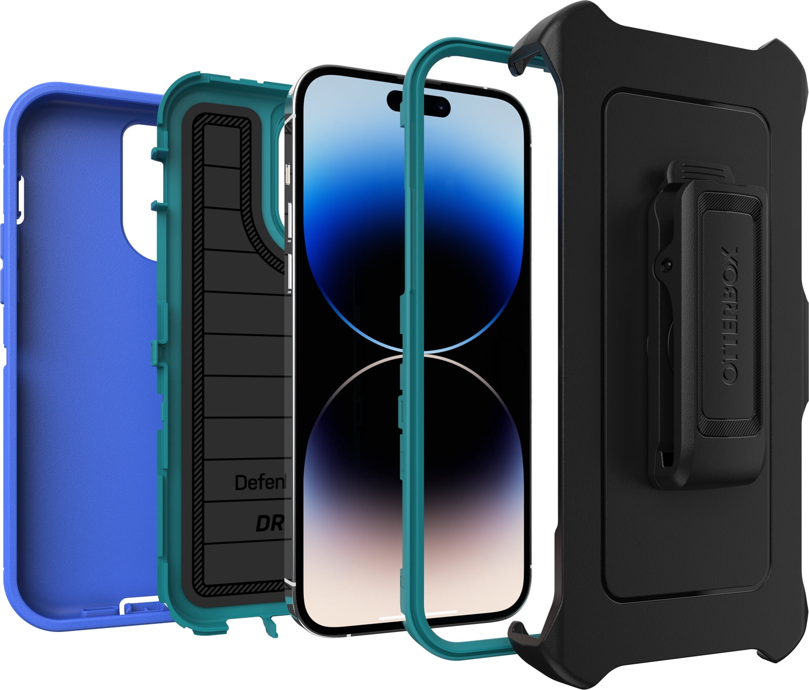 OtterBox Defender Series Pro Case for Apple iPhone 14 Pro Max - Rain Check