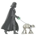 thumbnail image 2 of Mens Star Wars Darth Vader AT-AT Walking the Dog Tank Top, 2 of 4