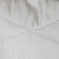 thumbnail image 3 of Quilted White Velvet Throw Pillow, 3 of 10