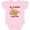 AD-Pink, variant on My Grandma Loves Me Sloth Boys or Girls Baby Bodysuit