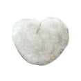 thumbnail image 2 of Kumdkd Faux Wool Heart-Shaped Pillow, 15.75x11.81 Inch Long-Pile Plush Throw Cushion for Living Room Sofa, Bedroom Decor, Cute Brown Gift for Girls, Valentine's Day or Christmas Present, 2 of 6