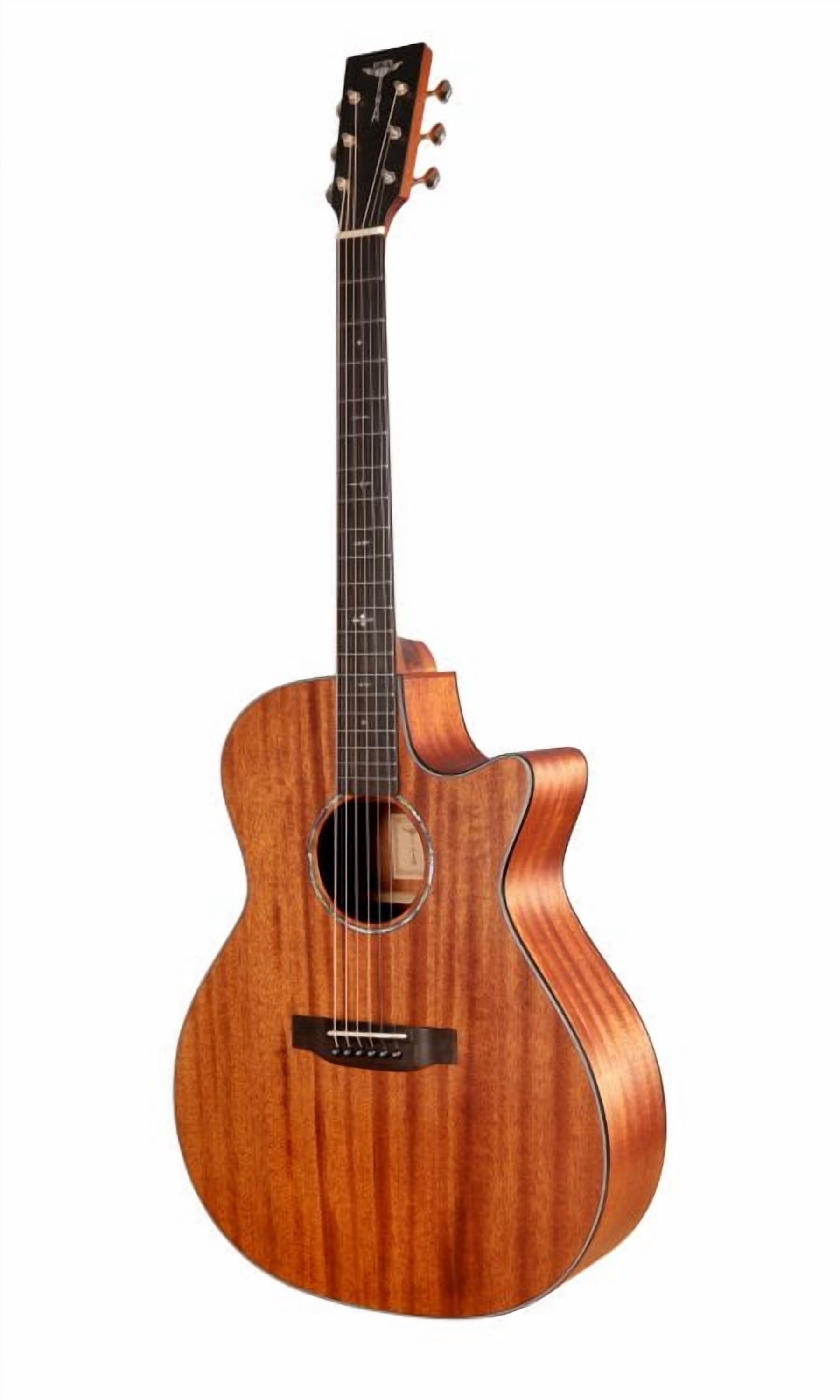 Tyma TG-10M Grand Auditorium Acoustic Guitar | Solid Mahogany Top