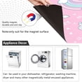 thumbnail image 4 of Yayeee Magnetic Dishwasher Cover for The Front Decoration Home Kitchen Machine Sticker Protector, Ice Cream Rainbow Pattern, 4 of 6