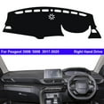thumbnail image 2 of Car Inner Dashboard DashMat Cover Cape For Peugeot 3008 5008 2017 2018 2019 2020, 2 of 8