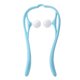 thumbnail image 1 of Masajeador de cuello manual portátil con 2 bolas para aliviar el dolor en el hogar (azul cielo) Tmvgtek cuidado belleza, 1 of 9