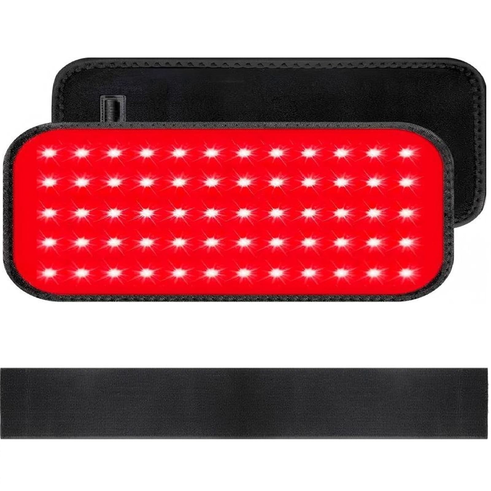 Red Light Therapy Pad for Body, 3-in-1 LED 660nm & 850nm Infrared Light Therapy Pad for Dogs, Shoulder, Back, Knee.with Timer Controller Gift for Women Men