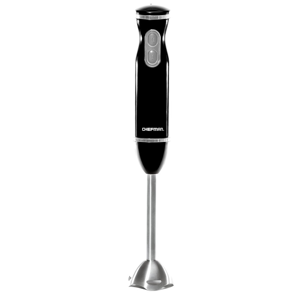 Chefman RJ19SBLACK Hand Blender Dishwasher Safe 300 Watt Dc Ultra