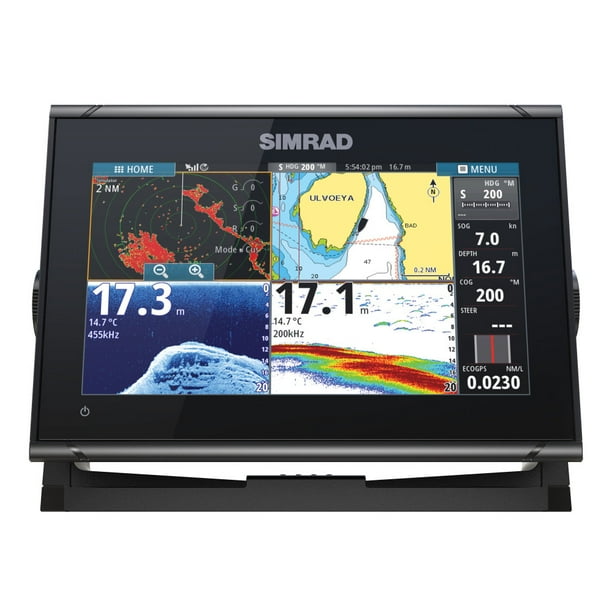 Simrad 000 13210 001 Go9 Xse 9 Multifunction Display With Basemap Walmart Com Walmart Com