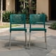 thumbnail image 5 of Ilios Innova | Set de 4 Sillas Galeri Modernas de Polipropileno Azul con Patas de Aluminio, Sillas Minimalistas Apilables para Comedor, Restaurante, Jardín o Exterior, Resistentes y Ergonómicas., 5 of 9